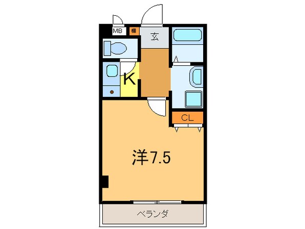 ラム－ル六甲山ノ手の物件間取画像